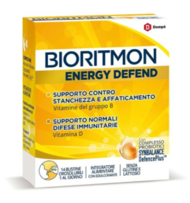 BIORITMON ENERGY DEFEND BUSTINE OROSOLUBILI 14 BUST. -OFFERTISSIMA-ULTIMI PEZZI-ULTIMI ARRIVI-PRODOTTO ITALIANO-