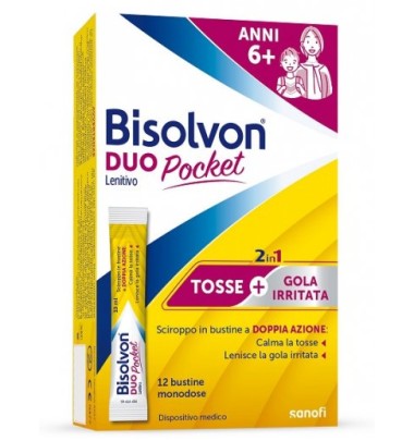 BISOLVON DUO Pocket New 12Bust -ULTIMI ARRIVI-PRODOTTO ITALIANO-OFFERTISSIMA-ULTIMI PEZZI-