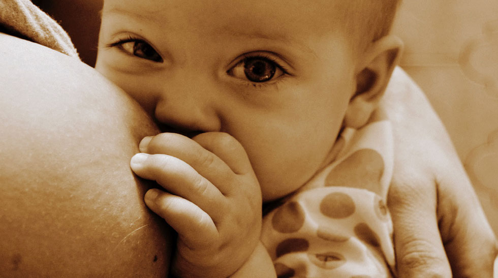 Coliti ed otiti in neonati dovuti all'allattamento