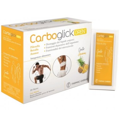 Carboglick Dren 20bust -ULTIMI ARRIVI-PRODOTTO ITALIANO-OFFERTISSIMA-ULTIMI PEZZI-