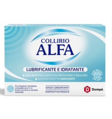 Collirio Alfa Lubr/idrat 15f -OFFERTISSIMA-ULTIMI PEZZI-ULTIMI ARRIVI-PRODOTTO ITALIANO-
