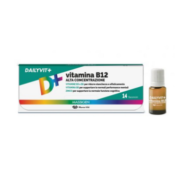Dailyvit Vitamina B12 14fl -ULTIMI ARRIVI-PRODOTTO ITALIANO-OFFERTISSIMA-ULTIMI PEZZI-