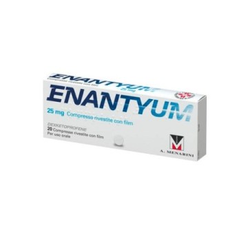 Enantyum*20cpr Riv 25 mg -ULTIMI ARRIVI-PRODOTTO ITALIANO-OFFERTISSIMA-ULTIMI PEZZI-