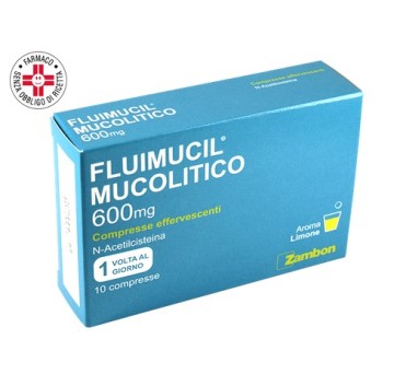 Fluimucil Mucol*10cpr Eff 600mg -ULTIMI ARRIVI-PRODOTTO ITALIANO-OFFERTISSIMA-ULTIMI PEZZI-
