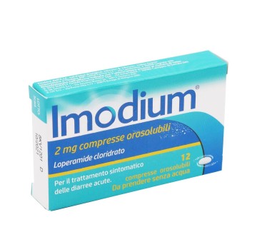 Imodium*12cpr Orosol 2mg-OFFERTISSIMA-ULTIMI PEZZI-ULTIMI ARRIVI-PRODOTTO ITALIANO-
