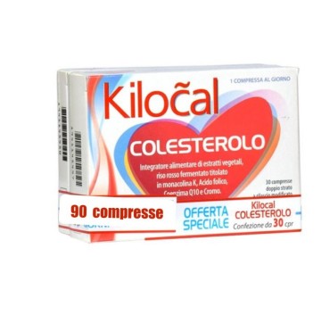 KILOCAL COLESTEROLO 3X30CPR -OFFERTISSIMA-ULTIMI PEZZI-ULTIMI ARRIVI-PRODOTTO ITALIANO-