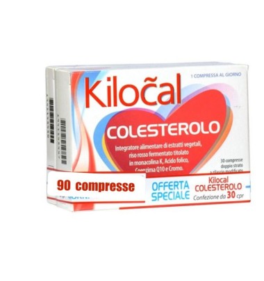 KILOCAL COLESTEROLO 3X30CPR -OFFERTISSIMA-ULTIMI PEZZI-ULTIMI ARRIVI-PRODOTTO ITALIANO-