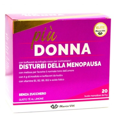 Più Donna Integratore Per La Menopausa 20 Bustine da 8 gr.-OFFERTISSIMA-ULTIMI PEZZI-PRODOTTO ITALIANO-