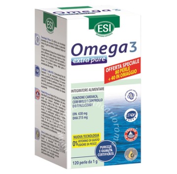 Esi Omega 3 Extra Pure 80+40pr -ULTIMI ARRIVI-PRODOTTO ITALIANO-OFFERTISSIMA-ULTIMI PEZZI-