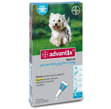 Advantix Spot On Cani 4-10Kg 4 Pipette 1 ml