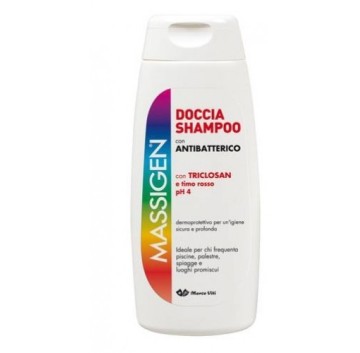 Massigen Doccia Shampoo con Antibatterico 200 ml NUOVA CONFEZIONE
