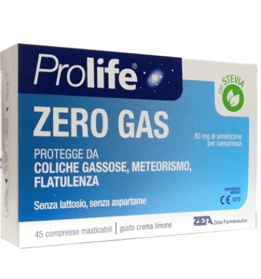 PROLIFE ZEROGAS 45CPR-OFFERTISSIMA-ULTIMI PEZZI-ULTIMI ARRIVI-PRODOTTO ITALIANO-