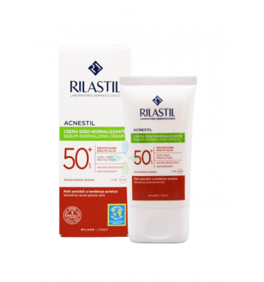 RILASTIL SUN SYS ACNEST SPF50+ -OFFERTISSIMA-ULTIMI PEZZI-ULTIMI ARRIVI-PRODOTTO ITALIANO-