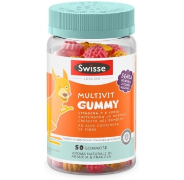 Swisse Junior Multivit Gummy -OFFERTISSIMA-ULTIMI PEZZI-ULTIMI ARRIVI-PRODOTTO ITALIANO-