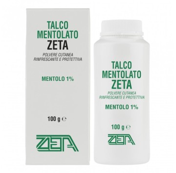 TALCO MENTOLATO ZETA 100G -ULTIMI ARRIVI-PRODOTTO ITALIANO-OFFERTISSIMA-ULTIMI PEZZI-