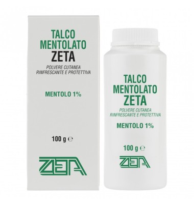 TALCO MENTOLATO ZETA 100G -ULTIMI ARRIVI-PRODOTTO ITALIANO-OFFERTISSIMA-ULTIMI PEZZI-