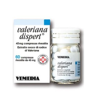 Valeriana Dispert*60cpr Riv 45m -OFFERTISSIMA-ULTIMI PEZZI-ULTIMI ARRIVI-PRODOTTO ITALIANO-