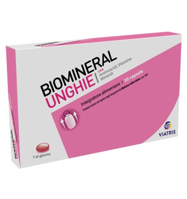 BIOMINERAL-INTEG UNGH 30 PERLE -ULTIMI ARRIVI-PRODOTTO ITALIANO-OFFERTISSIMA-ULTIMI PEZZI-