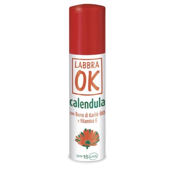 Labbra Ok Stick Calendula 5,7 ml-ULTIMI ARRIVI-PRODOTTO ITALIANO-OFFERTISSIMA-ULTIMI PEZZI-
