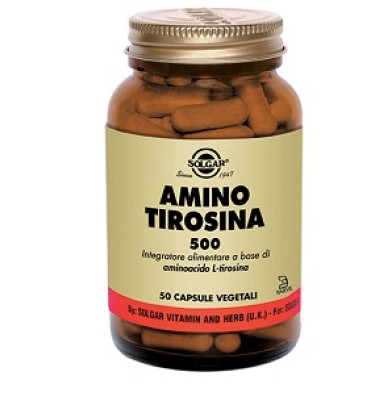 AMINO TIROSINA 500 50CPS SOLGAR