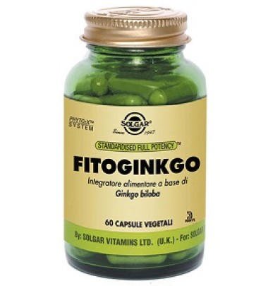 FITOGINKGO 60VEGICPS SOLGAR