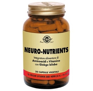 NEURO NUTRIENTS 30VEGICPS SOLGAR