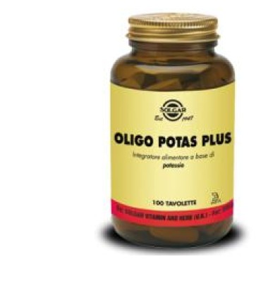 OLIGO POTAS PLUS 100TAV SOLGAR