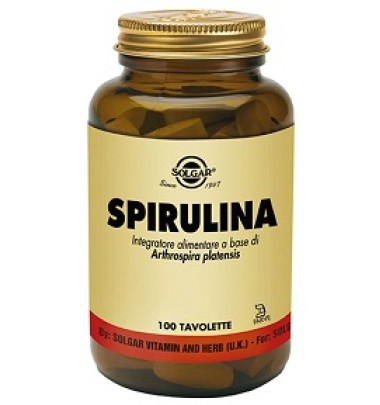 SPIRULINA 100TAV SOLGAR