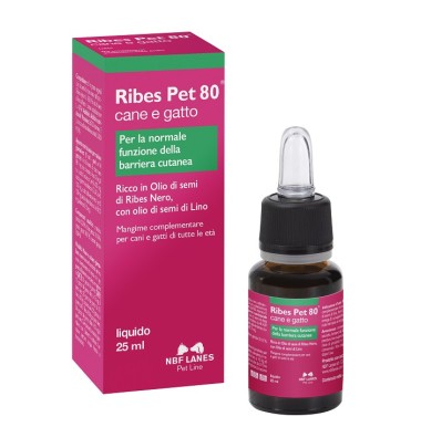 RIBES PET 80 GTT 25 ML VET