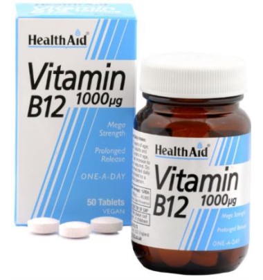 VITAMIN B12 1000 UG 50CPS
