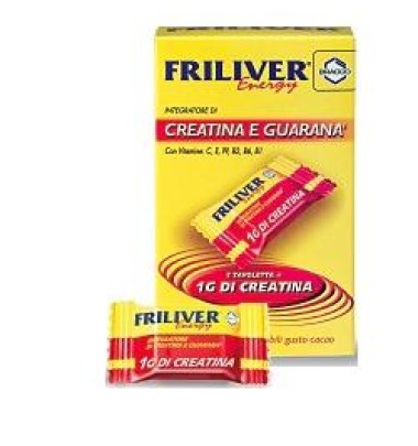 Friliver Energy Creatina/Guaranà 20 Tavolette