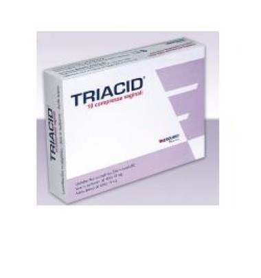 TRIACID 10CPR VAG 1300MG