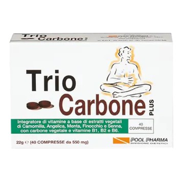 Triocarbone Plus 40 cpr -ULTIMI ARRIVI-PRODOTTO ITALIANO-OFFERTISSIMA-ULTIMI PEZZI-