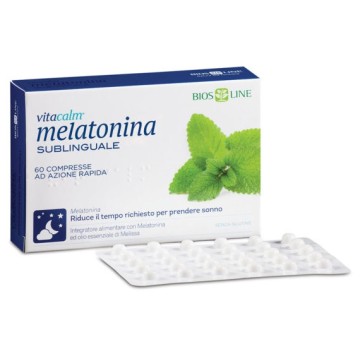 VITACALM MELATONINA SUBL1MG 60