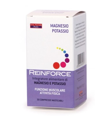 REINFORCE MAGNESIO+K 30CPR