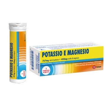 POTASSIO+MAGNESIO 12CPR BRACCO