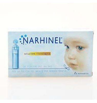 Narhinel Soluzione Fisiologica 20 Flaconi da 5 ml-CONFEZIONE ITALIANA-OFFERTISSIMA-