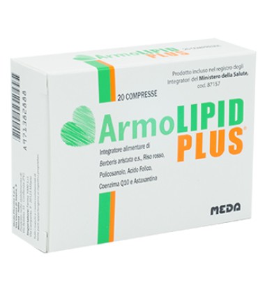 Armolipid Plus 20 compresse CONFEZIONE ITALIANA LUNGA SCADENZA
