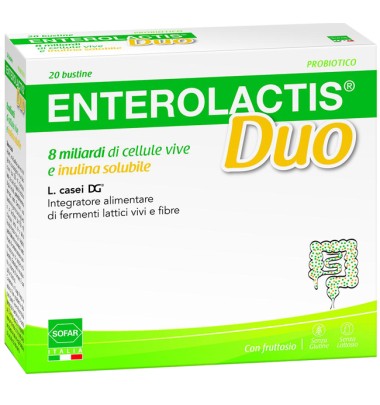 Enterolactis Duo Polv 20bust -OFFERTISSIMA-ULTIMI PEZZI- PRODOTTO ITALIANO-