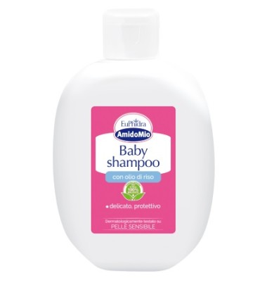 EuPhidra Linea AmidoMio Baby Shampoo Delicato Protettivo Pelli Sensibili 200 ml -OFFERTISSIMA-ULTIMI PEZZI-ULTIMI ARRIVI-PRODOTTO ITALIANO-
