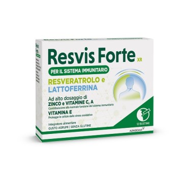 Resvis Forte Xr Biofutura 12 Buste -OFFERTISSIMA-ULTIMI PEZZI-ULTIMI ARRIVI-PRODOTTO ITALIANO-