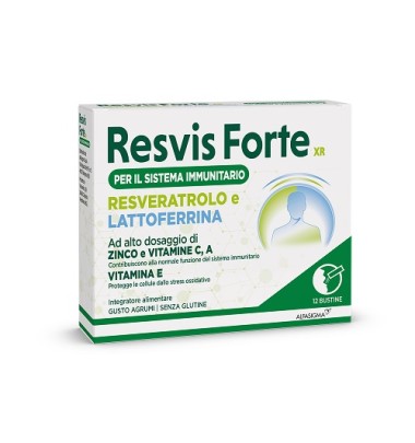 Resvis Forte Xr Biofutura 12 Buste -OFFERTISSIMA-ULTIMI PEZZI-ULTIMI ARRIVI-PRODOTTO ITALIANO-