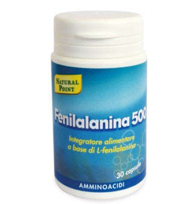 L FENILALANINA 500MG NAT/POINT
