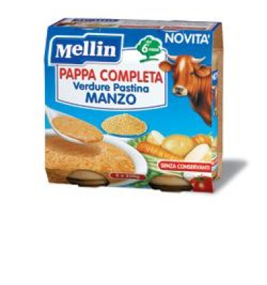 MELLIN-PAPPA COMPL MANZO  2X250G