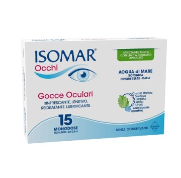 Isomar Occhi Monodose 15x0,5 ml-OFFERTISSIMA-ULTIMI PEZZI-ULTIMI ARRIVI-PRODOTTO ITALIANO-