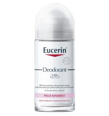 EUCERIN DEO ROLL ON P/SENS ROSSA