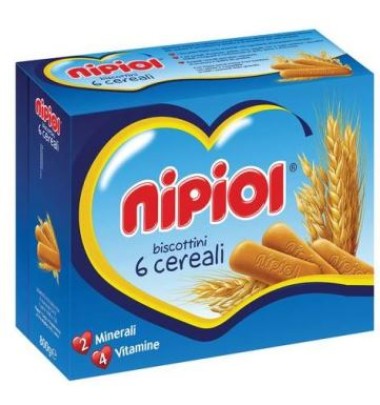 NIPIOL-BISCOT 6 CEREALI 800G