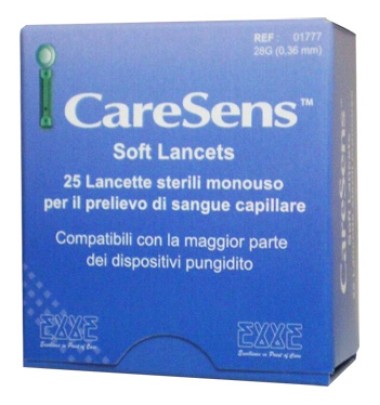 Caresens Soft 25 Lancette