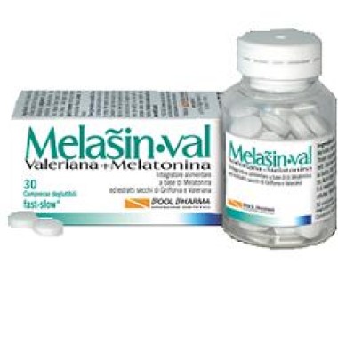 Melasin Val Integratore Alimentare Valeriana 30 Compresse