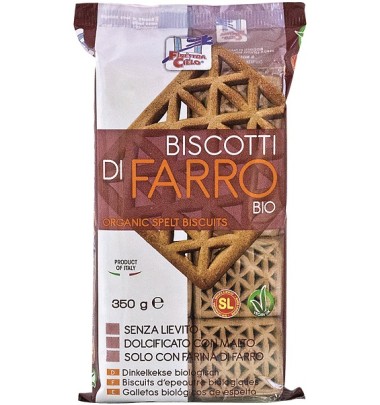 Biscotti Farro Sl 350g Bio